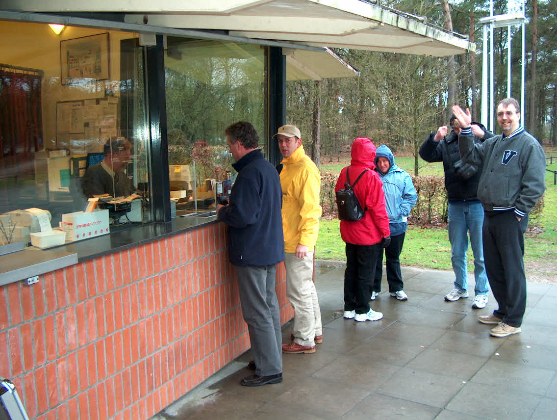 Werkzaamheden bij ingang Otterlo — Park Hoge Veluwe