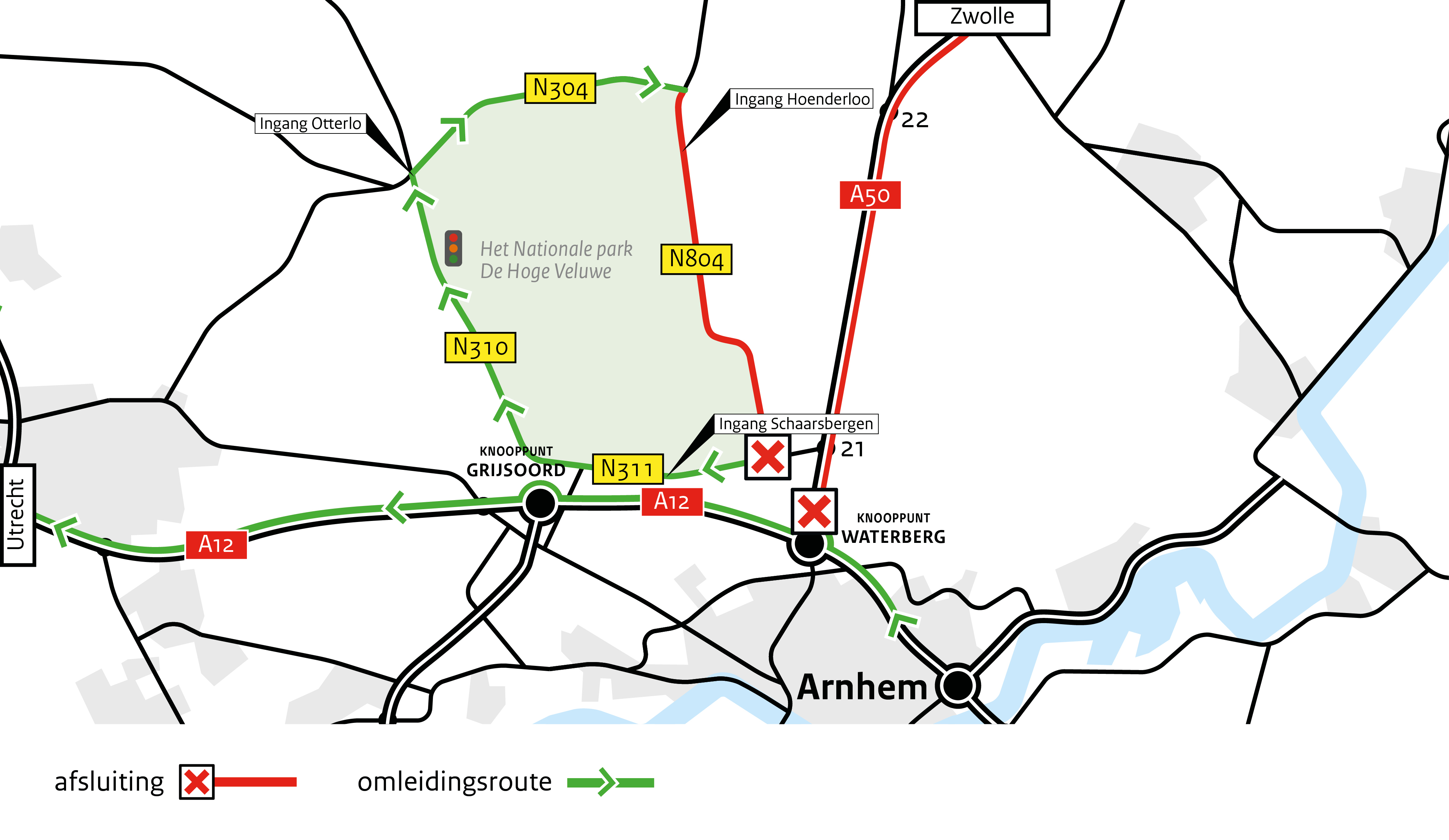 a50 afgesloten augustus 2022