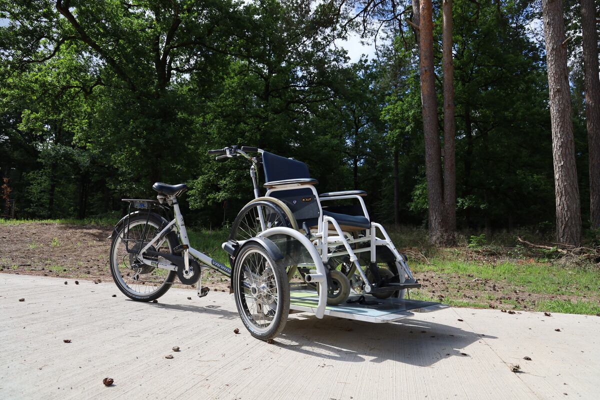 Elektrische rolstoelfiets — Park Hoge Veluwe